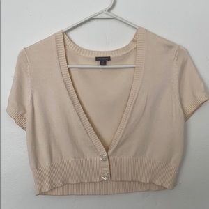 Ann Taylor bolero cardigan size M
